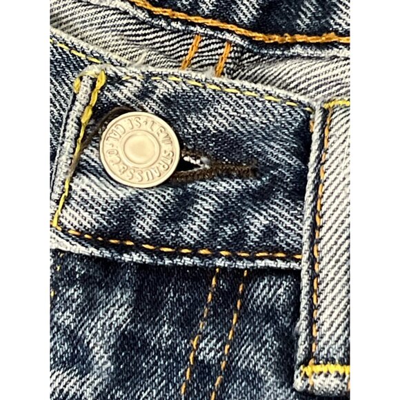 Levis Mens 505 Classic Stone Wash Jeans 34x30 - Picture 5 of 11